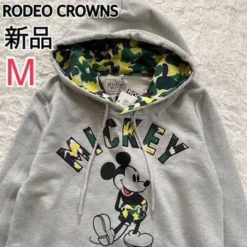 새상품 RODEO CROWNS 미키 후드 풀오버 후드티