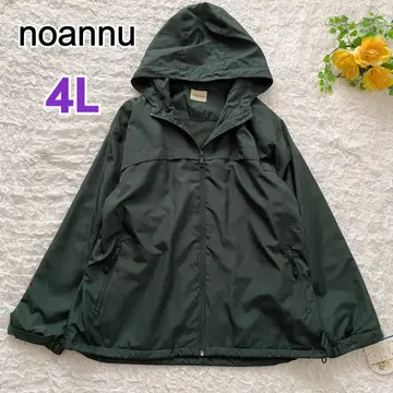 새상품 noannu 4L 발수 속기모 후드 부착 마운틴 파카 점퍼