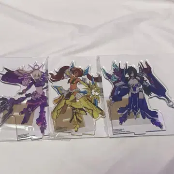 GIGO 한정 메가미 디바이스 아크릴 스탠드 3종 세트