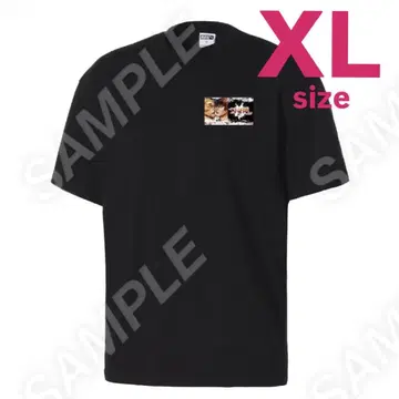 미개봉 새상품 바키 박람회 x PUMA 후쿠오카 한정판 tee XL 블랙