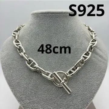 새상품 TGM 실버 925 목걸이 셰느 당크레 만텔