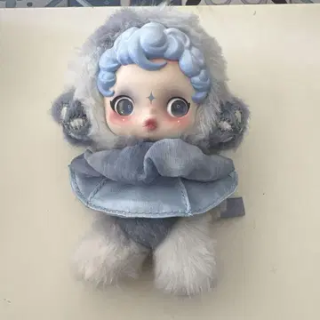 SKULLPANDA 봉제 인형 파랑 그레이