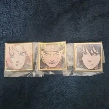 NARUTO 콩 색지 3매 세트