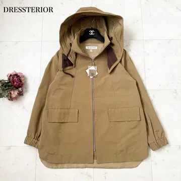 새상품 DRESSTERIOR 드레스테리어 마운틴 파카 카멜 36