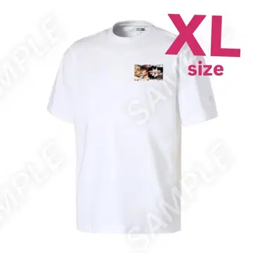 미개봉 새상품 바키하쿠 x PUMA 후쿠오카 한정 티셔츠 XL 화이트