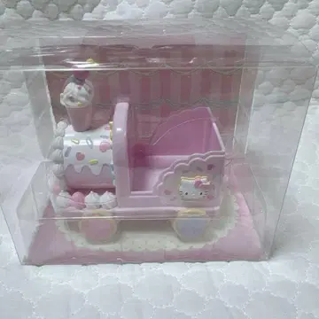 산리오 초레어 헬로키티 기차풍 소품함 레트로