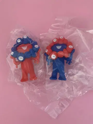 간사이 엑스포 먝먝 가챠 서 있는 모습 2개 세트