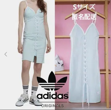 익명 배송 아디다스 오리지널스 레이스업 스트랩 원피스 S 사이즈