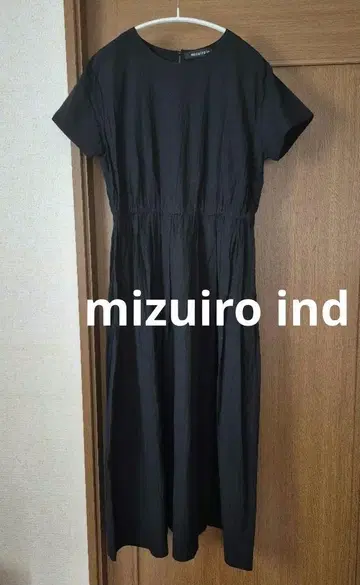 mizuiro ind 블랙 원피스