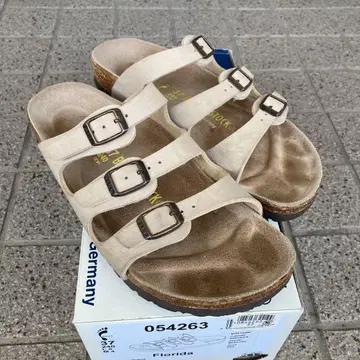 Birkenstock Florida 샌들 37 베이지