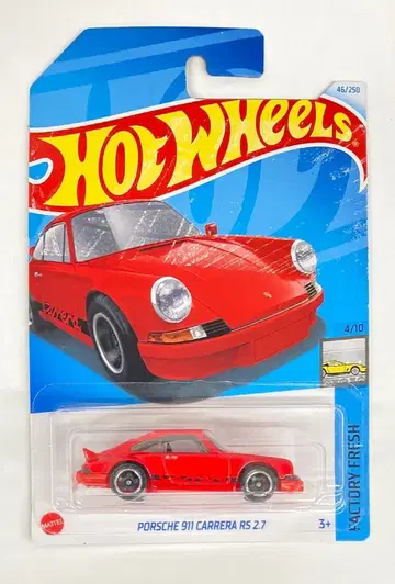 MATTEL 핫휠 베이직카 포르쉐 911 까레라 RS 2.7
