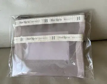 Her lip to HLT MINI MESH POUCH