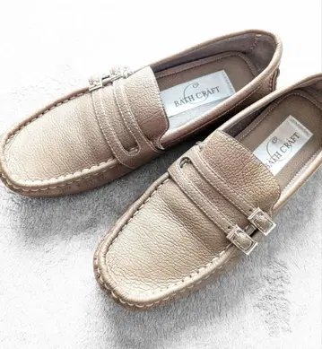 BATH CRAFT 로퍼 브라운 계열 22.5 새상품급