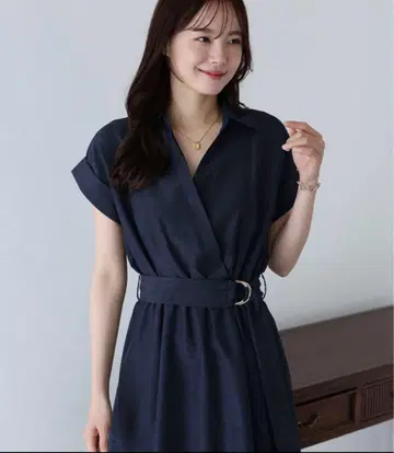 BLUEEAST 카슈쿨 셔츠 원피스