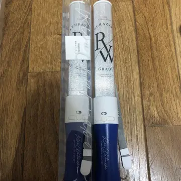 사쿠라자카46 응원봉 와타나베 리사 졸업 콘서트 스틱라이트 2개 세트