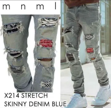 mnml X214 스트레치 스키니 데님 블루 30