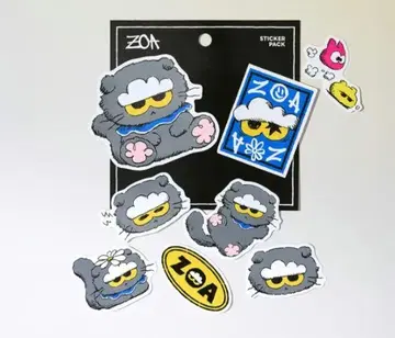 ZOA 스티커 [ ZO&FRIENDS 1st POP-UP ]