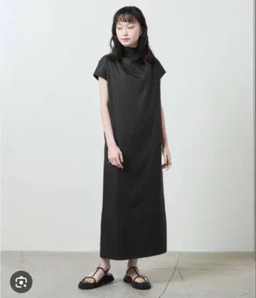 marw 롱 원피스 블랙 FREE 사이즈