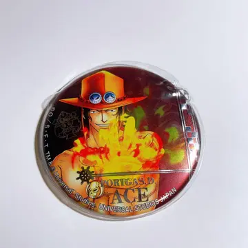 USJ 유니버 원피스 ONEPIECE 시크릿 에이스 캔뱃지