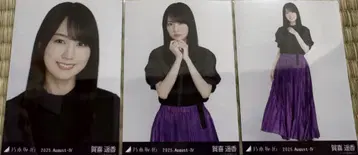 노기자카46 브로마이드 카키 하루카 비대칭 카가와 컴프