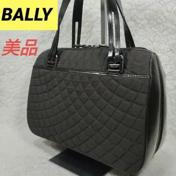 새상품급 BALLY 발리 미니 보스턴백 퀼팅 캔버스