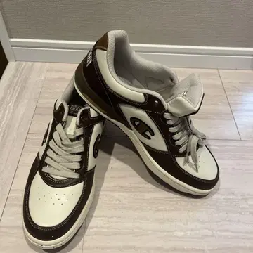 Champion 스니커즈 US 10.5 화이트/브라운