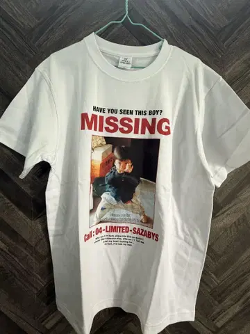 04 Limited Sazabys MISSING 티셔츠 M 사이즈