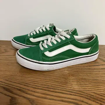 Vans 스니커즈 스웨이드 그린 24.5cm