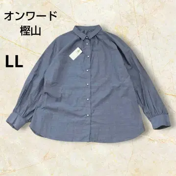[택 포함] dailycode 온워드 카시야마 펄 버튼 긴팔 셔츠 LL