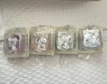 스누피 패키지 미니어처 가챠 SNOOPY
