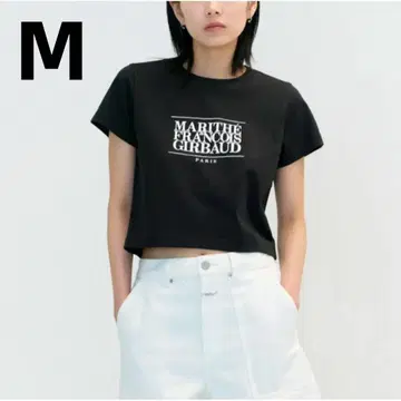 Marithe + Francois Girbaud 티셔츠 M 블랙