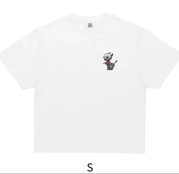 키스마이 쿠니오 T셔츠 화이트 S 사이즈