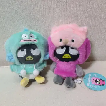 산리오 뭉실뭉실 인형 배드 바츠마루 2개