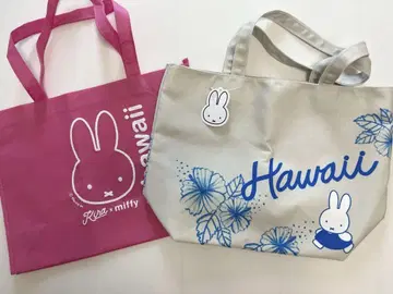 택 포함 새상품 하와이 한정판 Kira x miffy 토트백