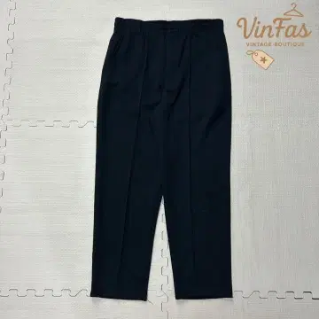 vintage 블랙 슬랙스 하의