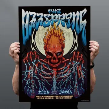 (미개봉) The Offspring 2025년 라이브 포스터