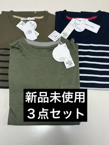 새상품 3점 IKKA 이카 티셔츠