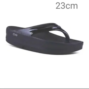 OOFOS 우포스 OOMEGA 우메가 블랙 23cm