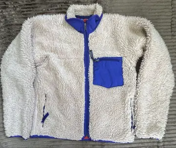 patagonia 레트로 가디건 XS 크림/블루