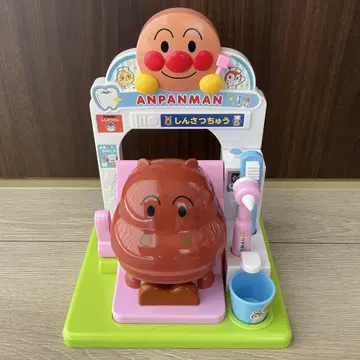 호빵맨 카바오군 칫솔질 치과 의사