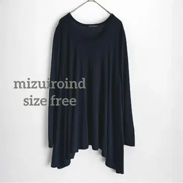1399 2 mizuiroind 미즈이로인드 A라인 긴팔 티셔츠