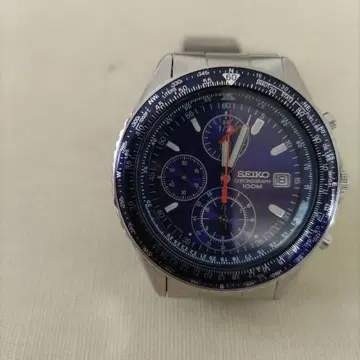 SEIKO 크로노그래프 100m 방수 손목시계