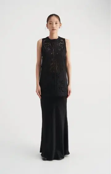 [새상품/미사용] Acetate narrow skirt venica