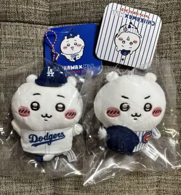 치이카와 x MLB TOKYO SERIES 마스코트 다저스 컵스