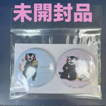 나츠메 우인장 쿠마몬 냥코 sensei 캔뱃지 총 2종 세트