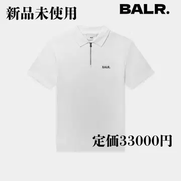 [미사용 새상품] BALR. Q-SERIES 피케 셔츠 화이트 S