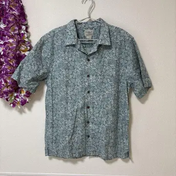 [ L.L.Bean ] 반팔 알로하 셔츠