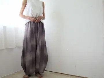 기모노 리메이크 닛카포카풍 팬츠