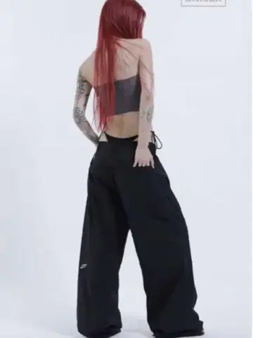 FUGUIHUA / Rebel chocalate- Trouser-BK