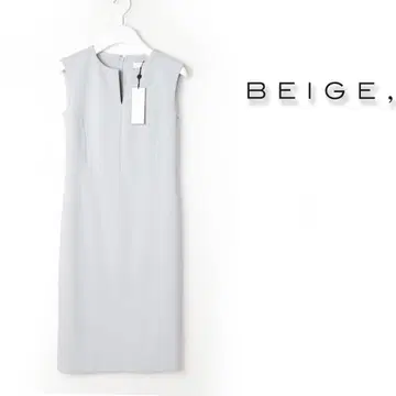 444 새상품 BEIGE 베이지 LUIZA / 슬리브리스 원피스 30
